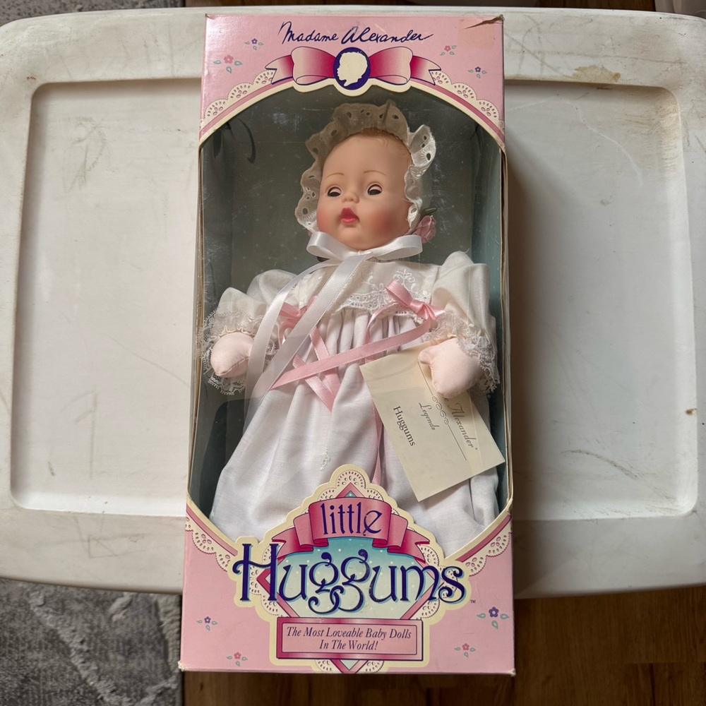 Madame Alexander Little Huggums doll - in box
